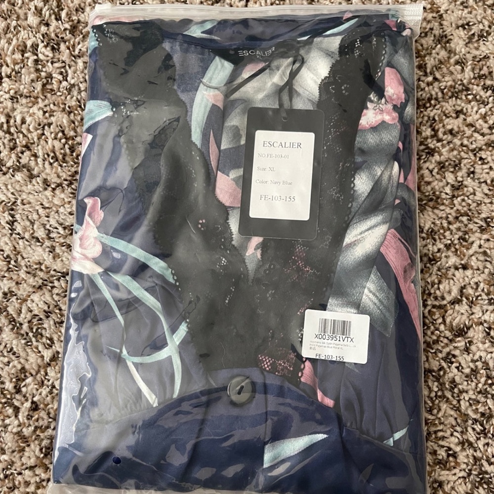 Womens Silk Satin Pajama Sets